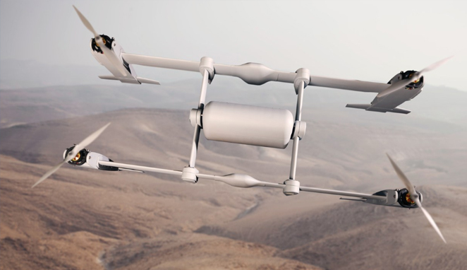 设计精巧：贝尔公司发布新款物流无人机